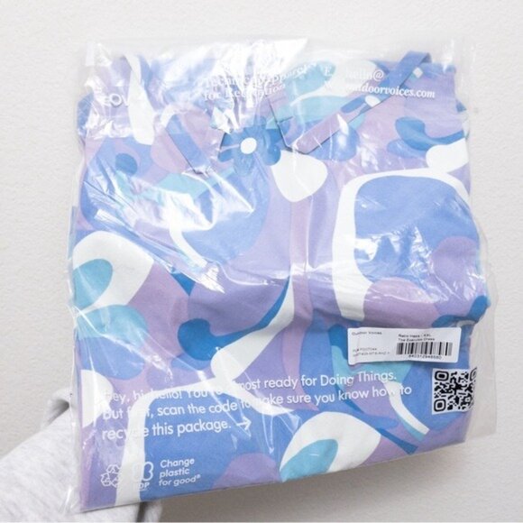 NWT Outdoor Voices The Exercise Dress XXL Retro Haze Built-In Shorts Racerback - Picture 6 of 8